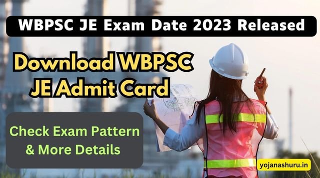 WBPSC JE Admit Card 2023 Out Download Direct Link, Exam Date